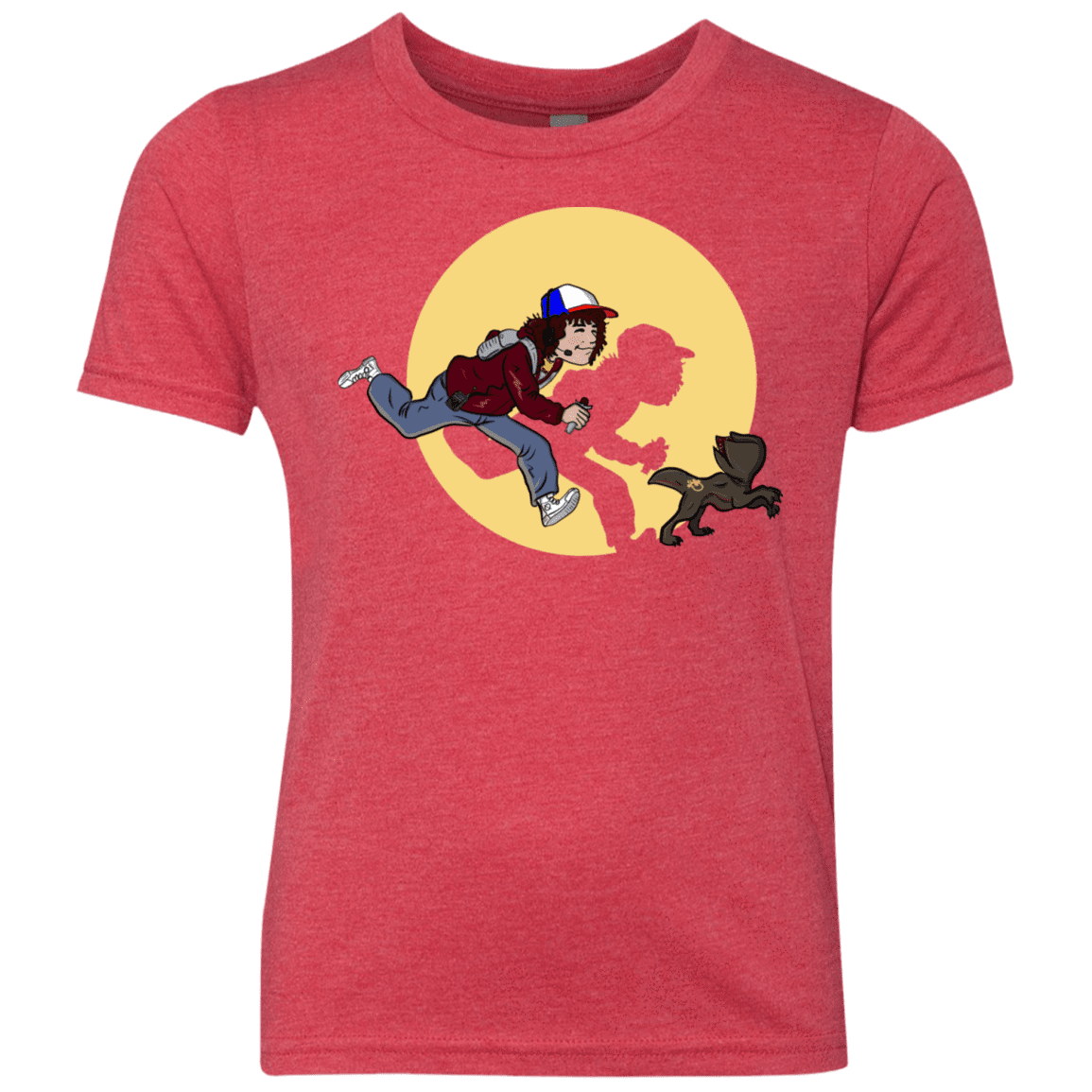 T-Shirts Vintage Red / YXS The Adventures of Dustin Youth Triblend T-Shirt
