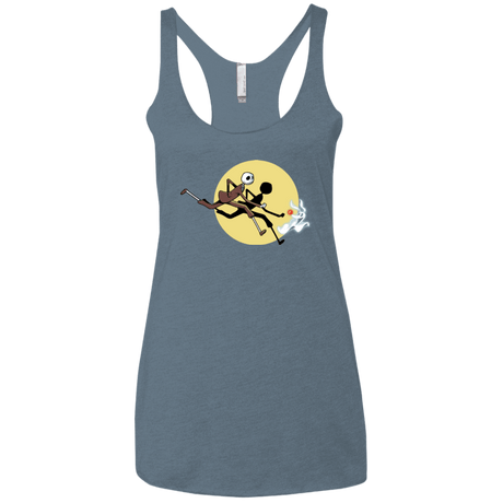 T-Shirts Indigo / X-Small The Adventures of Jack Women's Triblend Racerback Tank