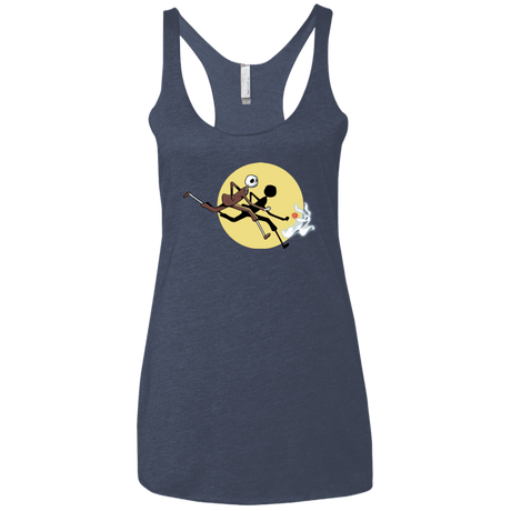 T-Shirts Vintage Navy / X-Small The Adventures of Jack Women's Triblend Racerback Tank