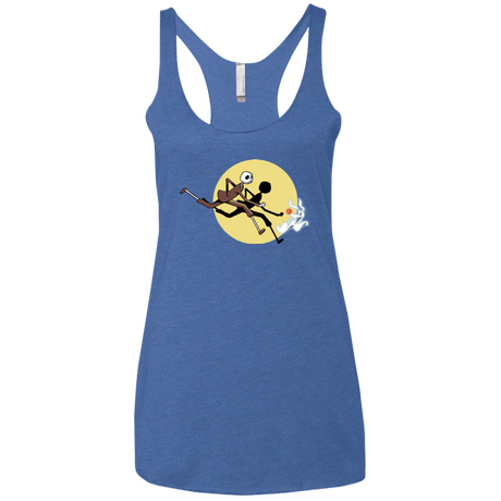 T-Shirts Vintage Royal / X-Small The Adventures of Jack Women's Triblend Racerback Tank