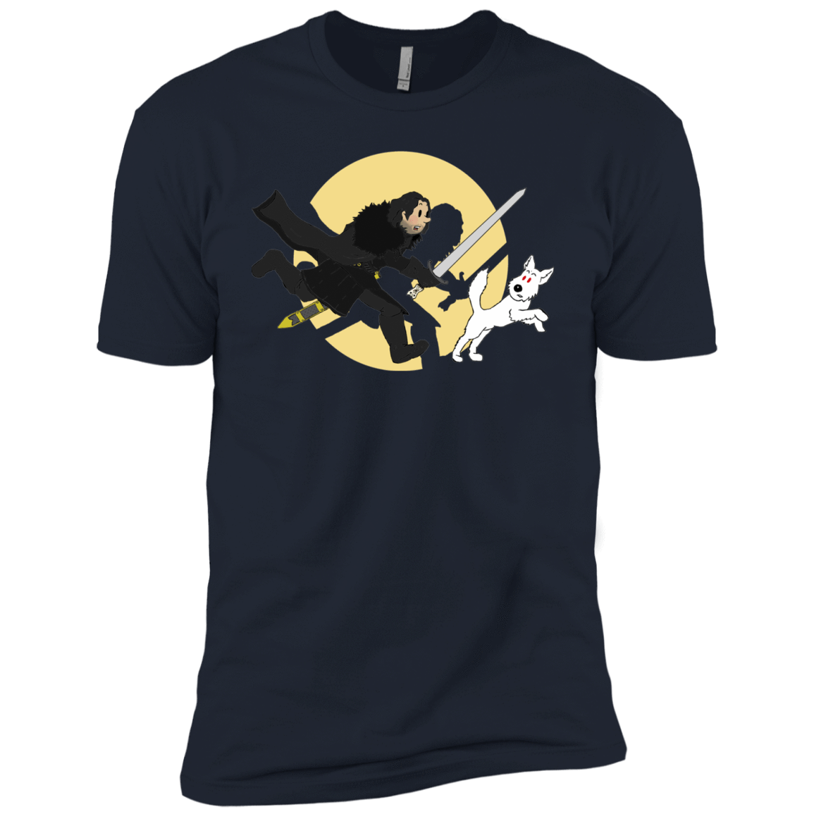 T-Shirts Midnight Navy / YXS The Adventures of Jon Snow Boys Premium T-Shirt