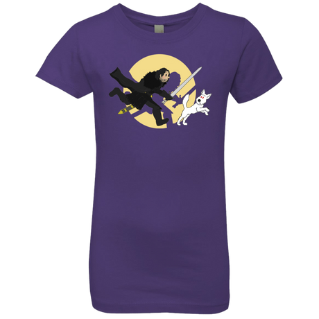 T-Shirts Purple Rush / YXS The Adventures of Jon Snow Girls Premium T-Shirt