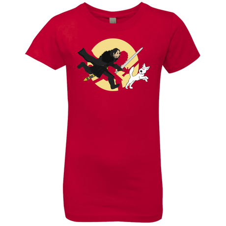 T-Shirts Red / YXS The Adventures of Jon Snow Girls Premium T-Shirt