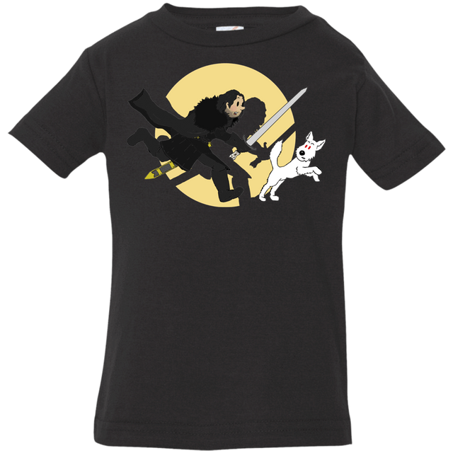 T-Shirts Black / 6 Months The Adventures of Jon Snow Infant Premium T-Shirt