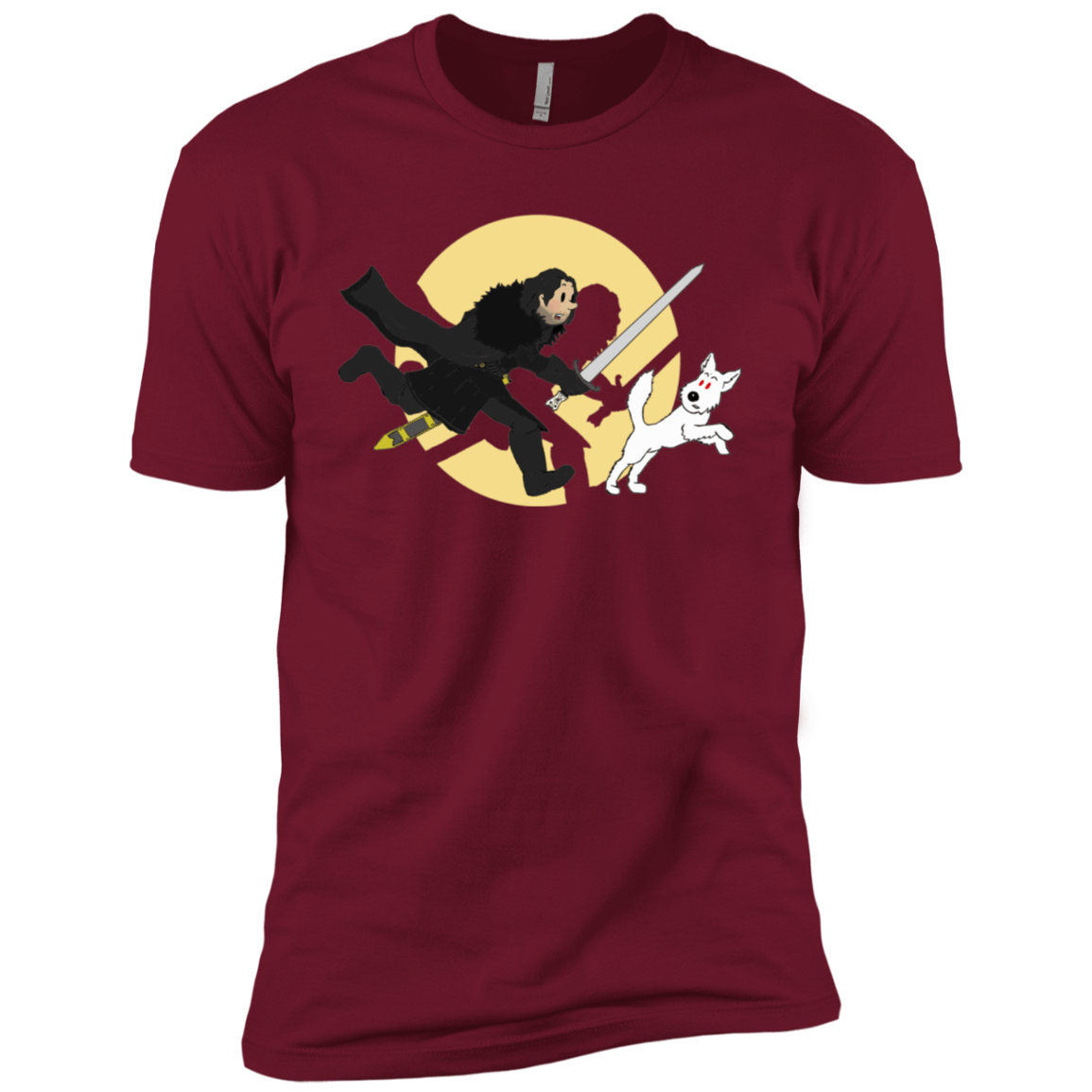 T-Shirts Cardinal / X-Small The Adventures of Jon Snow Men's Premium T-Shirt