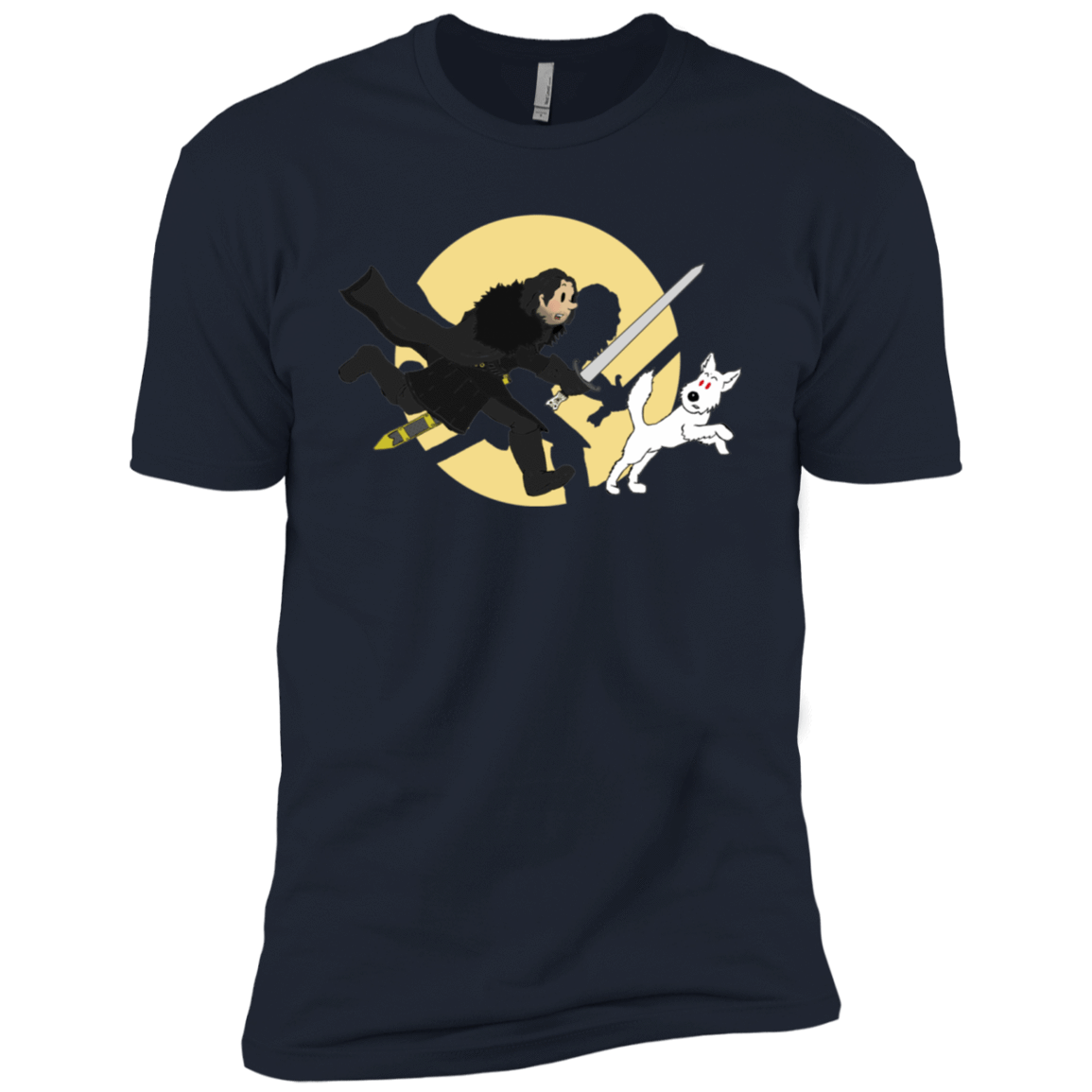 T-Shirts Midnight Navy / X-Small The Adventures of Jon Snow Men's Premium T-Shirt