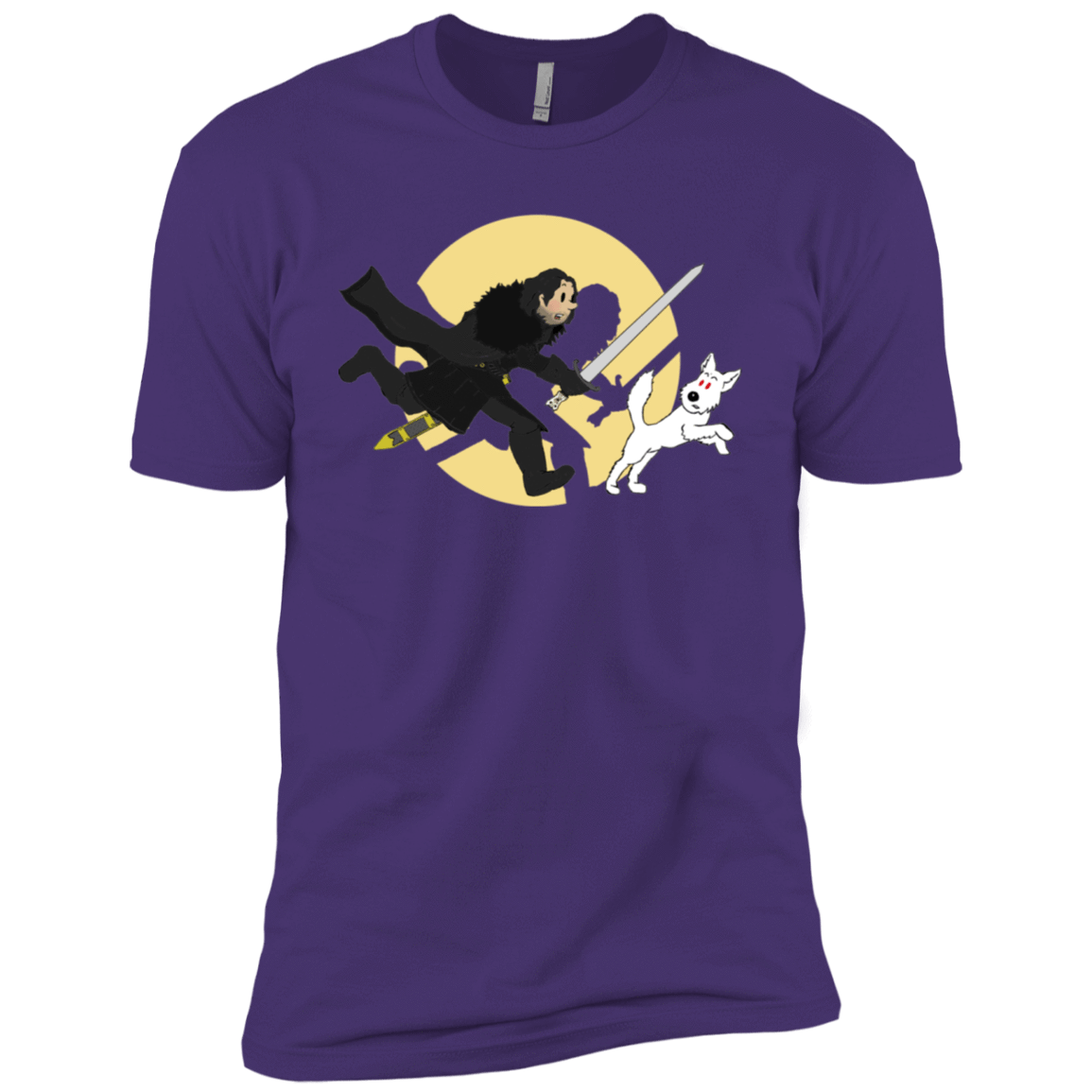 T-Shirts Purple Rush/ / X-Small The Adventures of Jon Snow Men's Premium T-Shirt