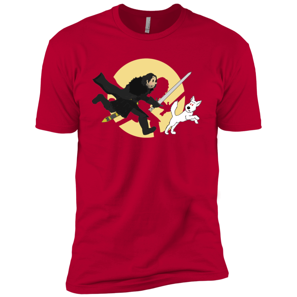 T-Shirts Red / X-Small The Adventures of Jon Snow Men's Premium T-Shirt