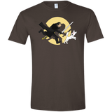 T-Shirts Dark Chocolate / S The Adventures of Jon Snow Men's Semi-Fitted Softstyle