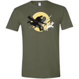 T-Shirts Military Green / S The Adventures of Jon Snow Men's Semi-Fitted Softstyle