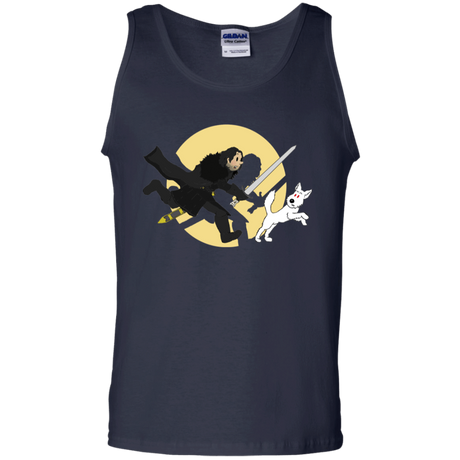 T-Shirts Navy / S The Adventures of Jon Snow Men's Tank Top