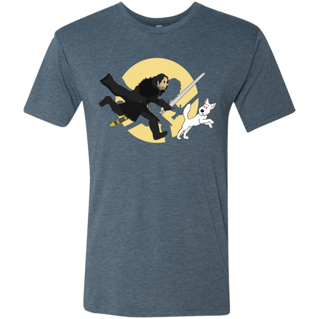 T-Shirts Indigo / S The Adventures of Jon Snow Men's Triblend T-Shirt