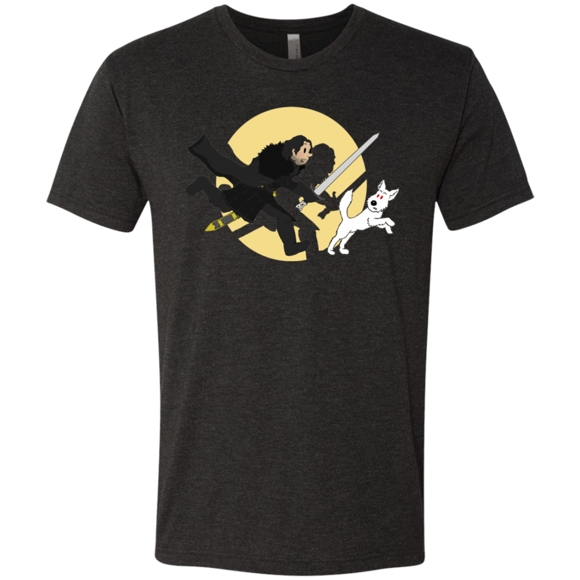 T-Shirts Vintage Black / S The Adventures of Jon Snow Men's Triblend T-Shirt
