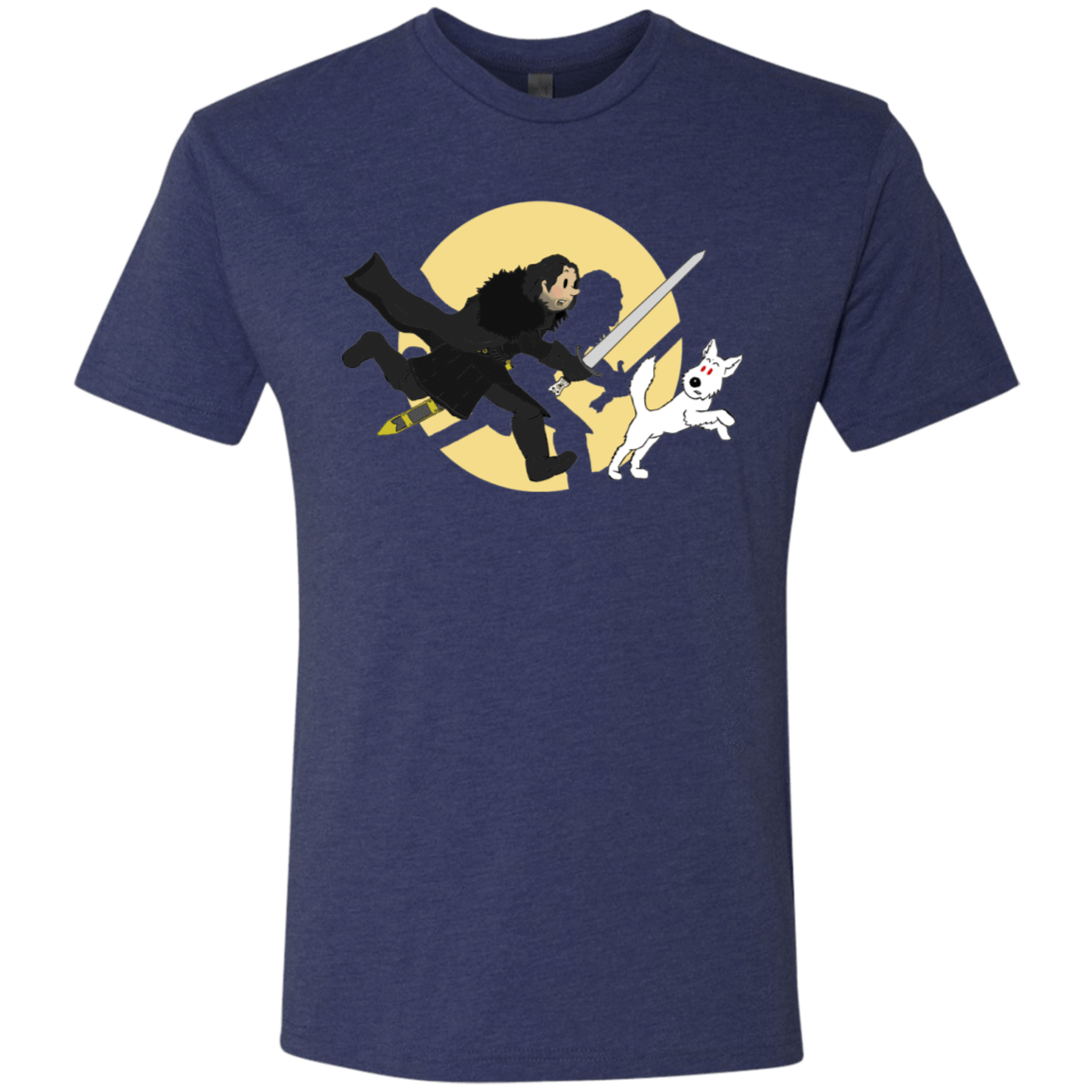 T-Shirts Vintage Navy / S The Adventures of Jon Snow Men's Triblend T-Shirt