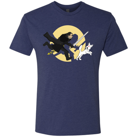 T-Shirts Vintage Navy / S The Adventures of Jon Snow Men's Triblend T-Shirt