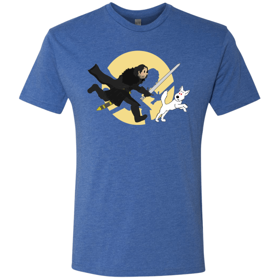 T-Shirts Vintage Royal / S The Adventures of Jon Snow Men's Triblend T-Shirt