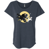 T-Shirts Vintage Navy / X-Small The Adventures of Jon Snow Triblend Dolman Sleeve