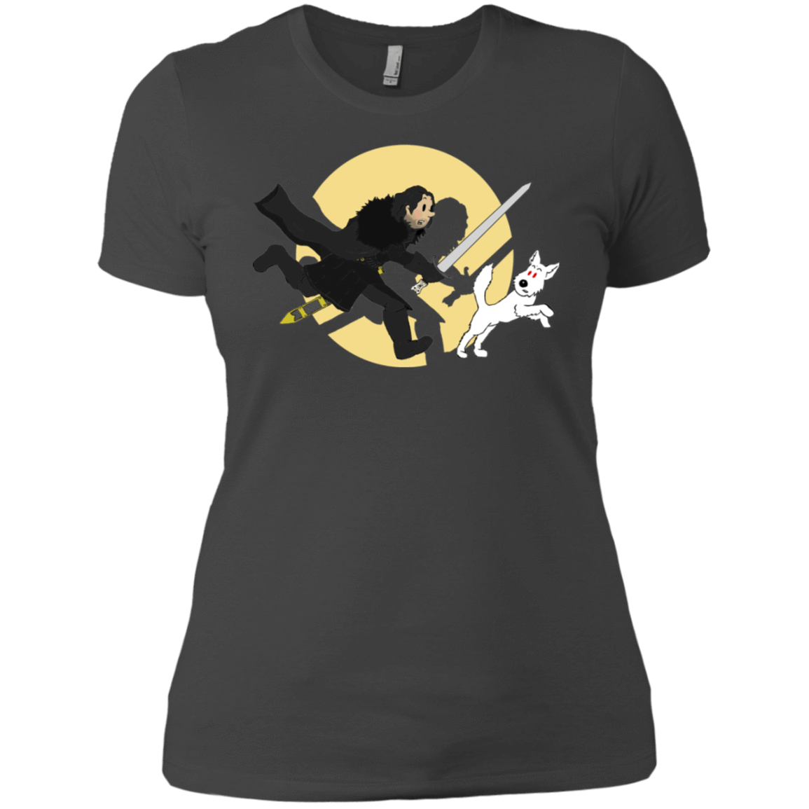 T-Shirts Heavy Metal / X-Small The Adventures of Jon Snow Women's Premium T-Shirt