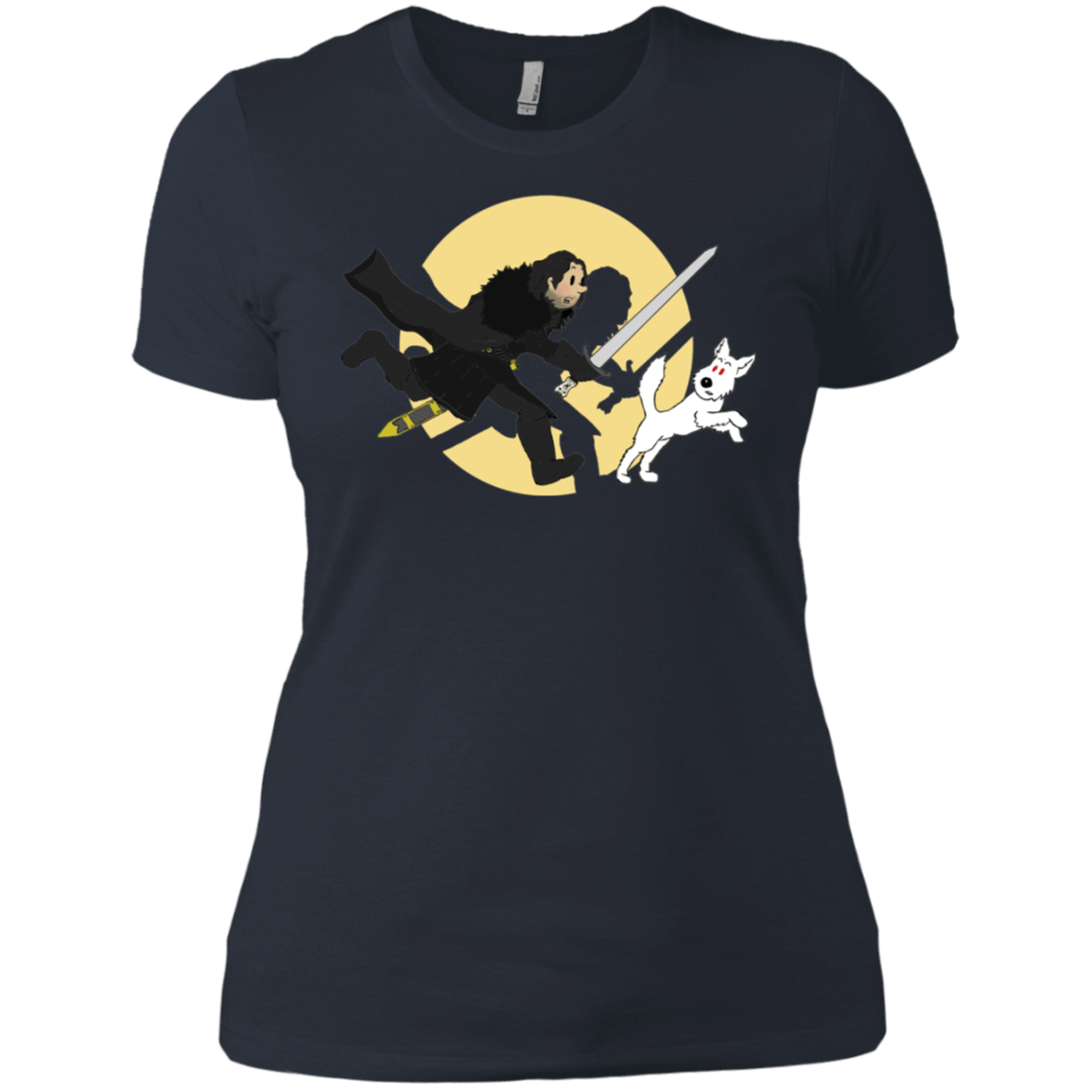 T-Shirts Indigo / X-Small The Adventures of Jon Snow Women's Premium T-Shirt