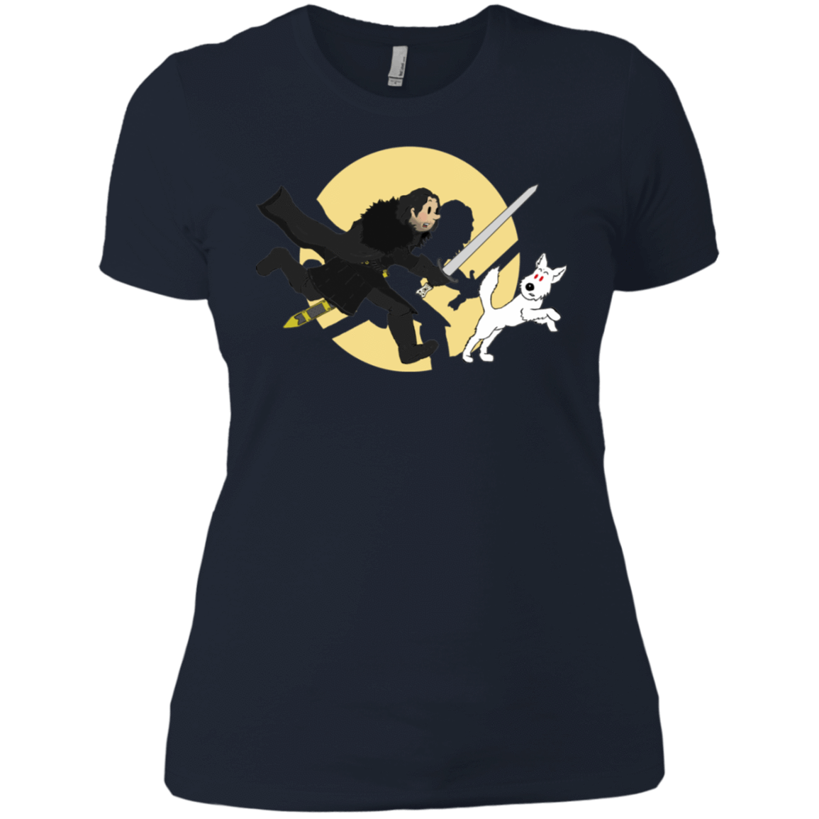 T-Shirts Midnight Navy / X-Small The Adventures of Jon Snow Women's Premium T-Shirt