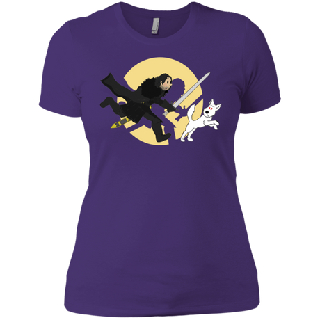T-Shirts Purple Rush/ / X-Small The Adventures of Jon Snow Women's Premium T-Shirt
