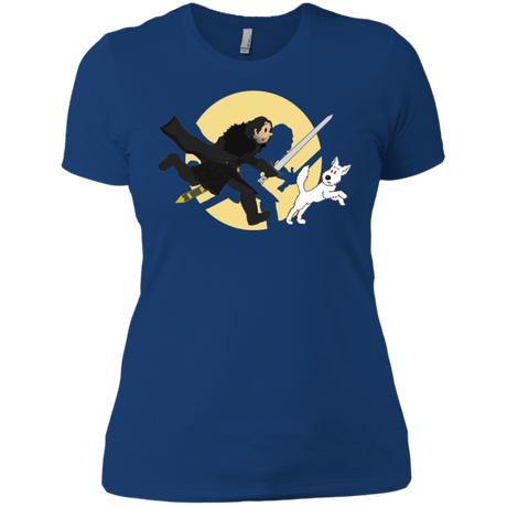 T-Shirts Royal / X-Small The Adventures of Jon Snow Women's Premium T-Shirt