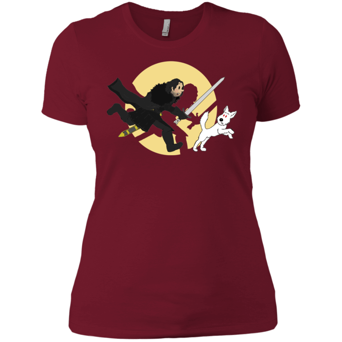 T-Shirts Scarlet / S The Adventures of Jon Snow Women's Premium T-Shirt