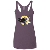 T-Shirts Vintage Purple / X-Small The Adventures of Jon Snow Women's Triblend Racerback Tank
