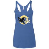 T-Shirts Vintage Royal / X-Small The Adventures of Jon Snow Women's Triblend Racerback Tank