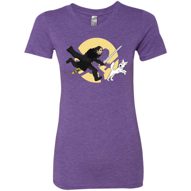 T-Shirts Purple Rush / S The Adventures of Jon Snow Women's Triblend T-Shirt