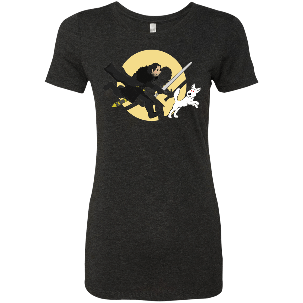 T-Shirts Vintage Black / S The Adventures of Jon Snow Women's Triblend T-Shirt