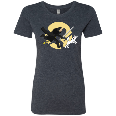 T-Shirts Vintage Navy / S The Adventures of Jon Snow Women's Triblend T-Shirt
