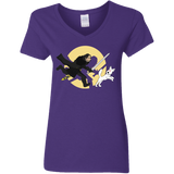 T-Shirts Purple / S The Adventures of Jon Snow Women's V-Neck T-Shirt