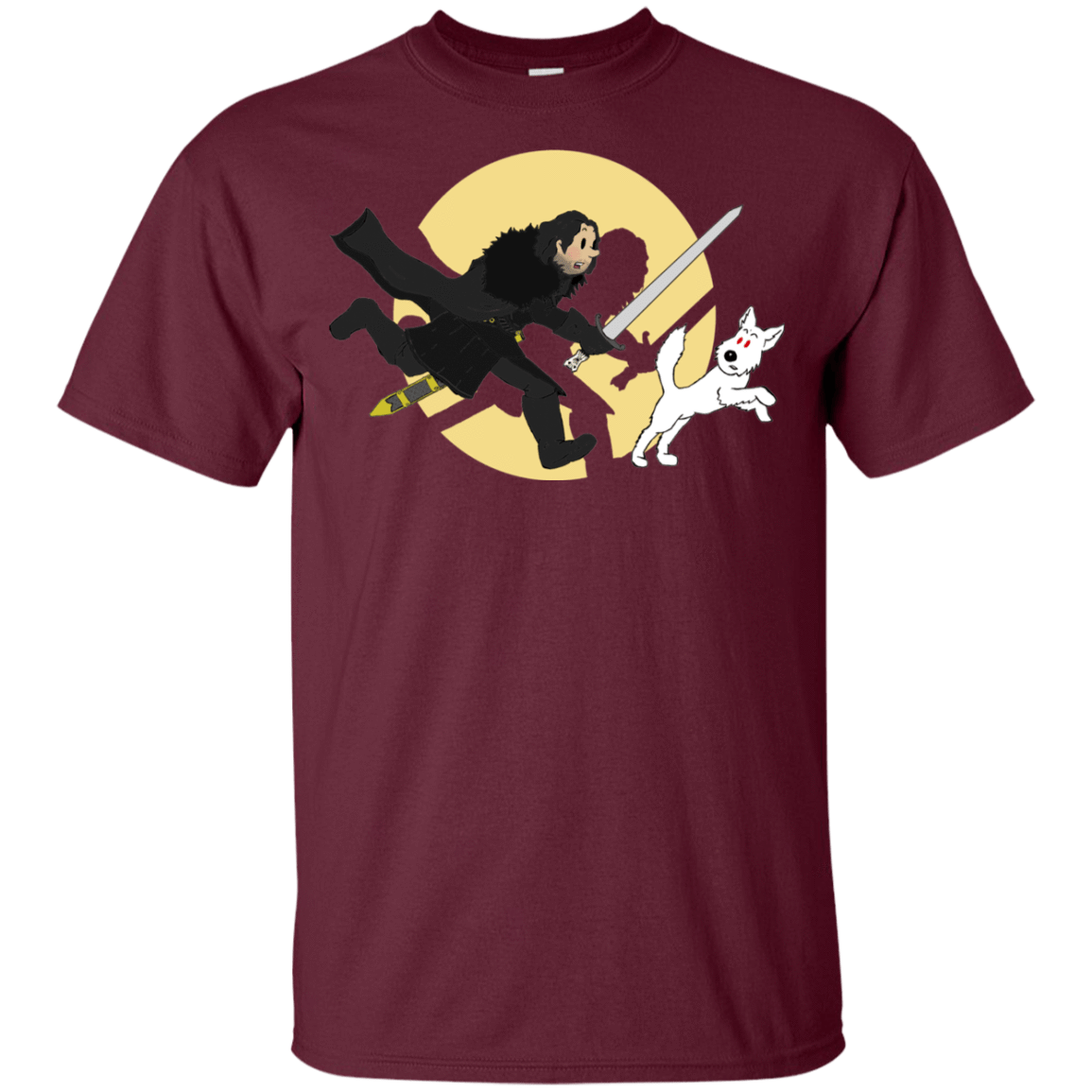 T-Shirts Maroon / YXS The Adventures of Jon Snow Youth T-Shirt