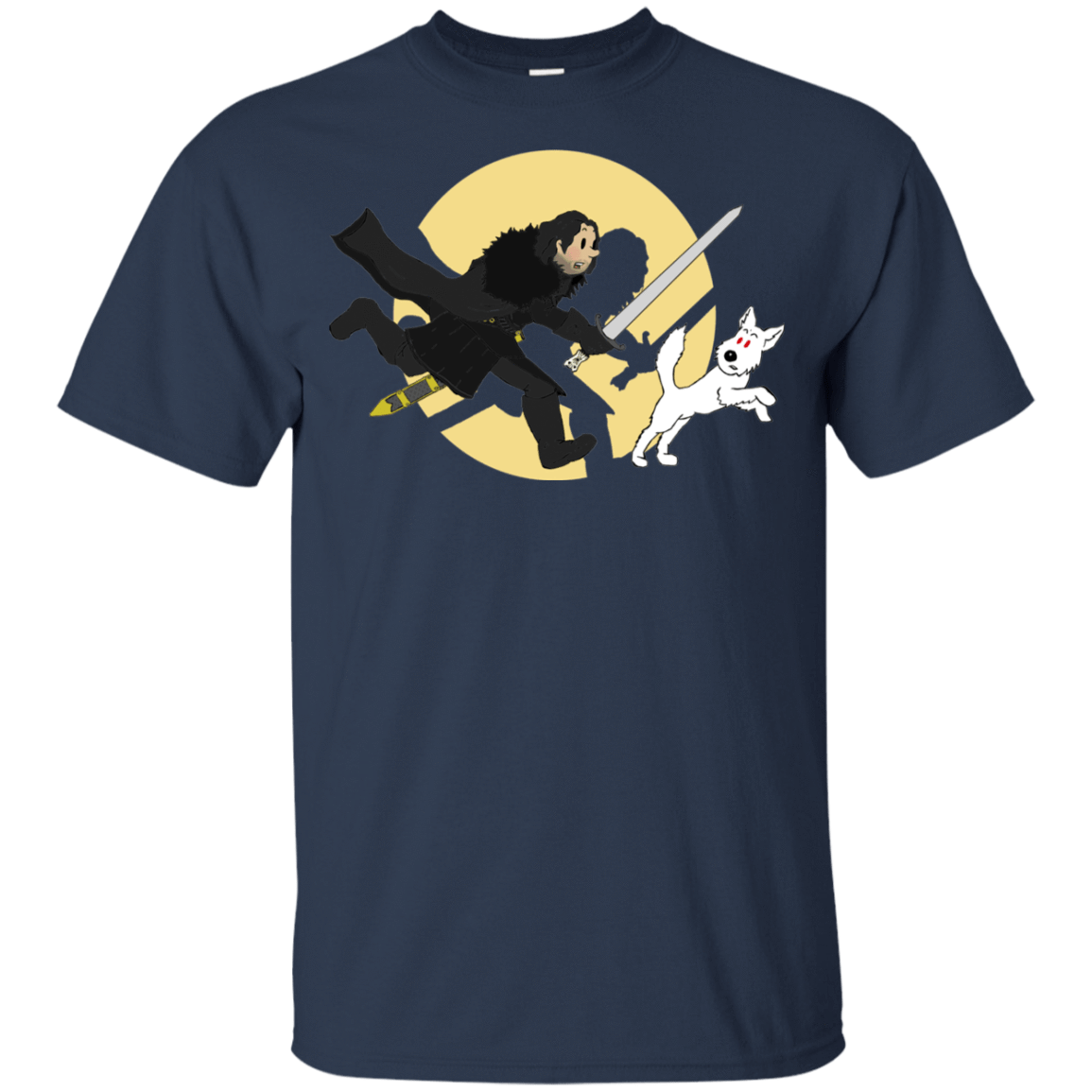 T-Shirts Navy / YXS The Adventures of Jon Snow Youth T-Shirt