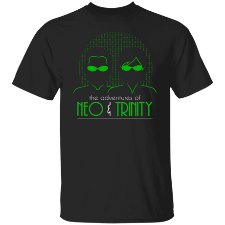 T-Shirts Black / S The Adventures Of Neo And Trinity T-Shirt