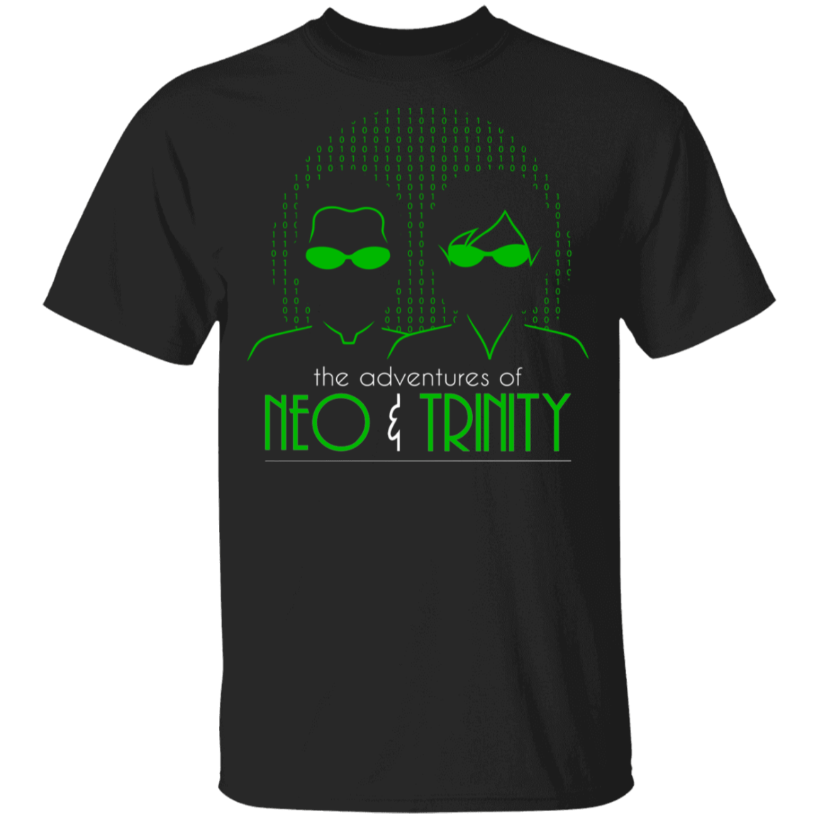 T-Shirts Black / YXS The Adventures Of Neo And Trinity Youth T-Shirt