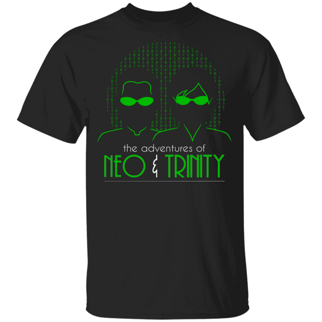 T-Shirts Black / YXS The Adventures Of Neo And Trinity Youth T-Shirt