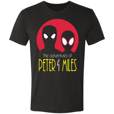 T-Shirts Vintage Black / S The Adventures Of Peter & Miles Men's Triblend T-Shirt
