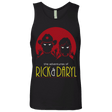 T-Shirts Black / Small The Adventures of Rick and Daryl Men's Premium Tank Top