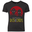 T-Shirts Vintage Black / YXS The Adventures of Rick and Daryl Youth Triblend T-Shirt