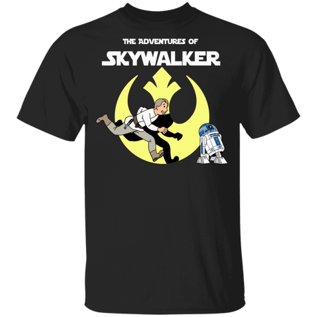 T-Shirts Black / YXS The Adventures Of Skywalker Youth T-Shirt