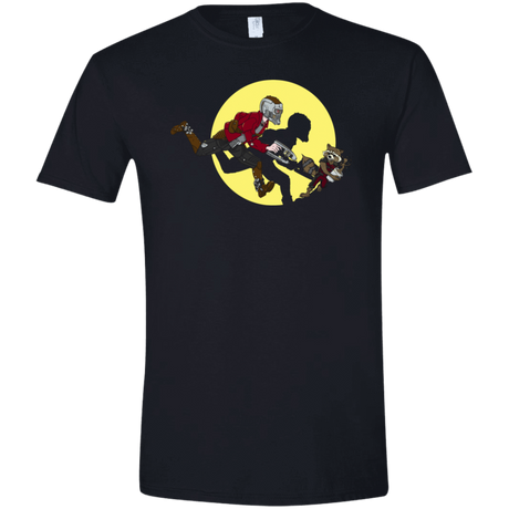 T-Shirts Black / X-Small The Adventures of Star Lord Men's Semi-Fitted Softstyle