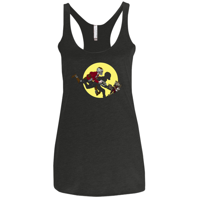 T-Shirts Vintage Black / X-Small The Adventures of Star Lord Women's Triblend Racerback Tank