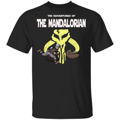 T-Shirts Black / S The Adventures Of The Mandalorian T-Shirt