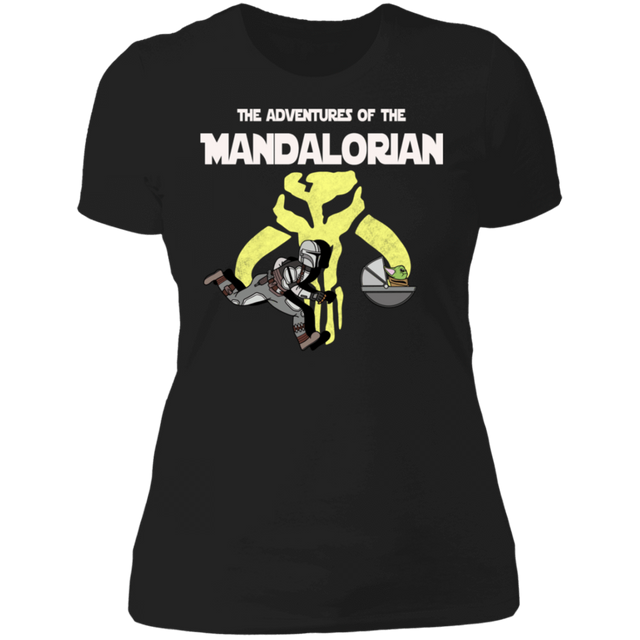 T-Shirts Black / X-Small The Adventures Of The Mando Women's Premium T-Shirt