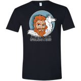 T-Shirts Black / X-Small The Adventures of Tormund and Ghost Men's Semi-Fitted Softstyle