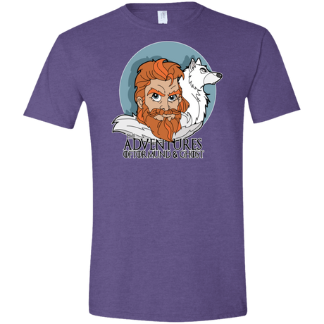 T-Shirts Heather Purple / S The Adventures of Tormund and Ghost Men's Semi-Fitted Softstyle