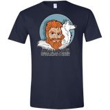 T-Shirts Navy / X-Small The Adventures of Tormund and Ghost Men's Semi-Fitted Softstyle