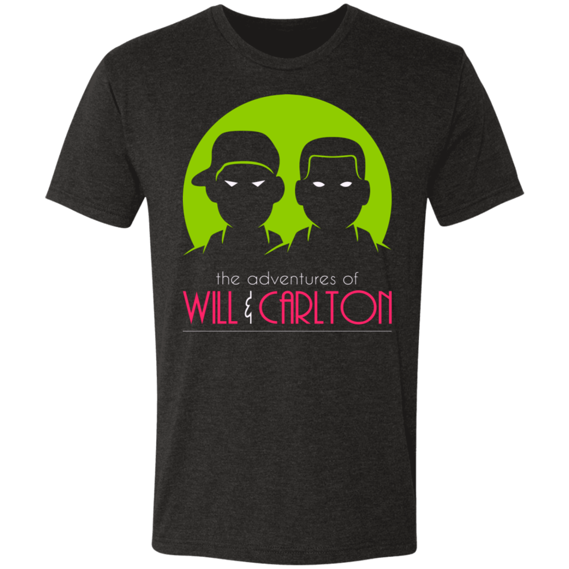 T-Shirts Vintage Black / S The Adventures Of Will And Carlton Men's Triblend T-Shirt